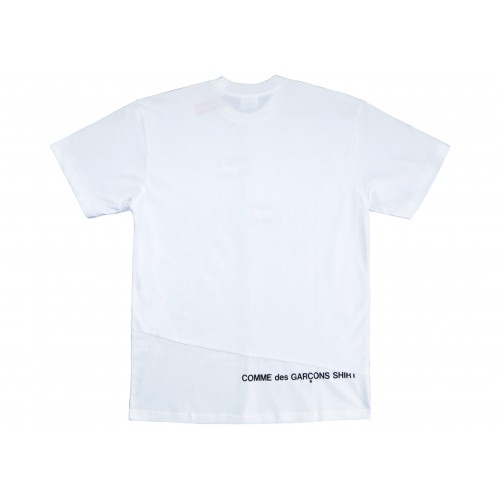 Оригинальный шмот Supreme Comme des Garcons SHIRT Split Box Logo Tee White