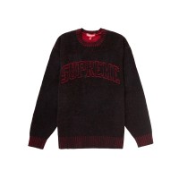 Supreme Contrast Arc Sweater Black