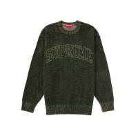 Supreme Contrast Arc Sweater Olive