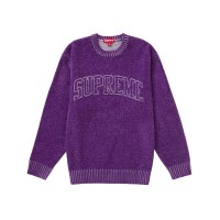 Supreme Contrast Arc Sweater Purple