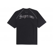 Supreme Coogi Raglan S/S Top Black
