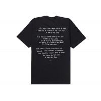Supreme Corteiz Rules The World Tee Black