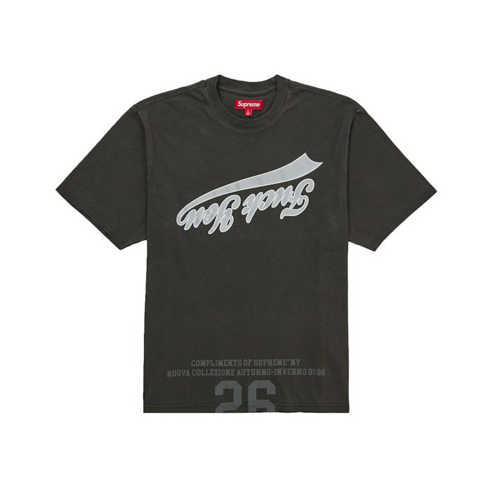 Футболка Supreme Cracked Flipped S/S Top Black Футболка Supreme Cracked Flipped S/S Top Black