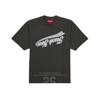 Supreme Cracked Flipped S/S Top Black