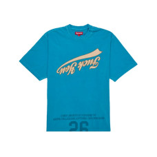 Supreme Cracked Flipped S/S Top Blue