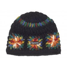 Supreme Crochet Beanie (SS25) Black
