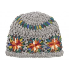 Supreme Crochet Beanie (SS25) Heather Grey