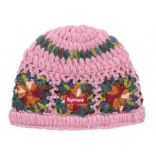 Supreme Crochet Beanie (SS25) Pink