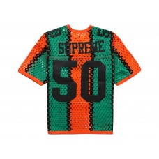 Supreme Crochet Football Jersey Orange