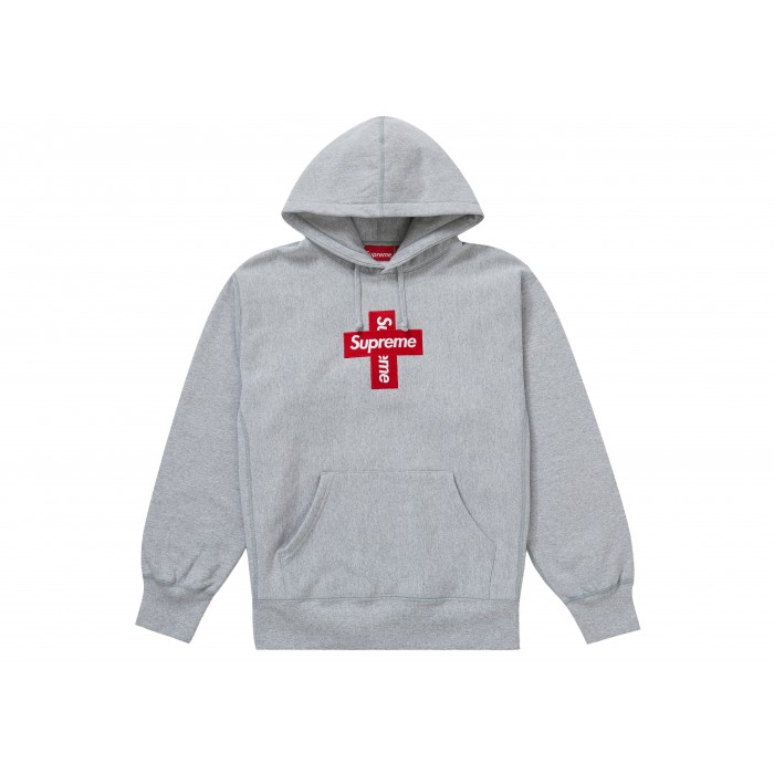 Cross box logo hooded sale