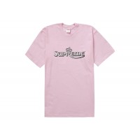 Supreme Crown Tee Light Pink