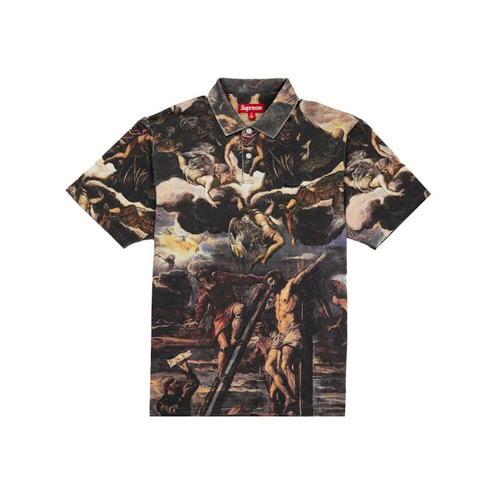 Поло Supreme Crucifixion Polo Multicolor