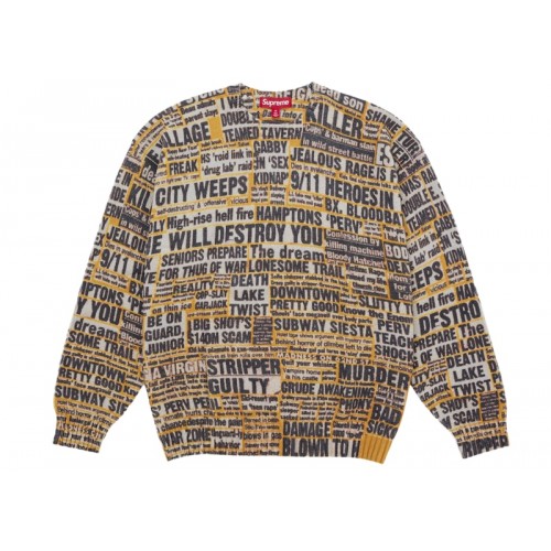 Supreme Dash Snow Sweater Multicolor