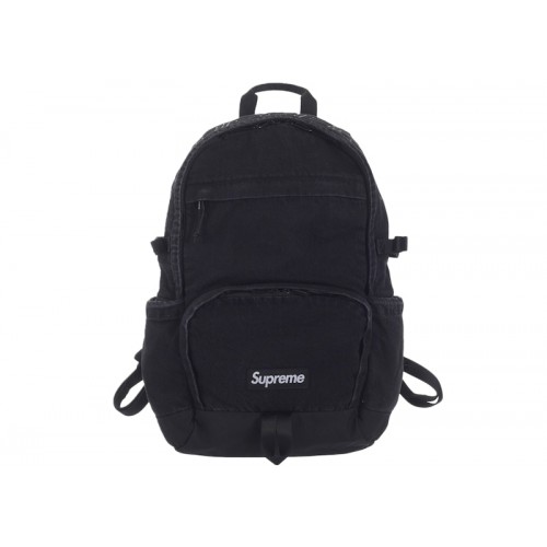 Supreme Denim Backpack Black