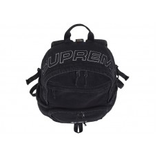 Supreme Denim Backpack Black