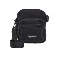 Supreme Denim Shoulder Bag Black