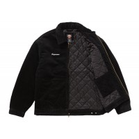 Supreme Dickies Corduroy Work Jacket Black