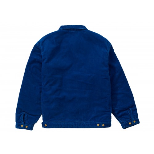 Оригинальный шмот Supreme Dickies Corduroy Work Jacket Royal - 70см