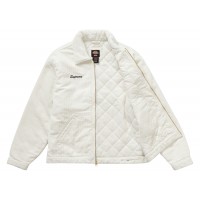 Supreme Dickies Corduroy Work Jacket White