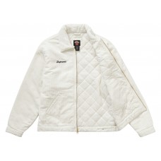 Supreme Dickies Corduroy Work Jacket White
