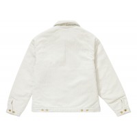 Supreme Dickies Corduroy Work Jacket White