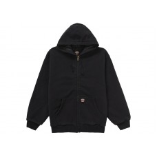 Supreme Dickies Quilted Lined Zip Up Hooded Sweatshirt (FW25) Black