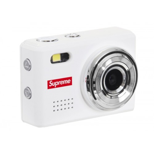 Supreme Digital Camera Keychain White