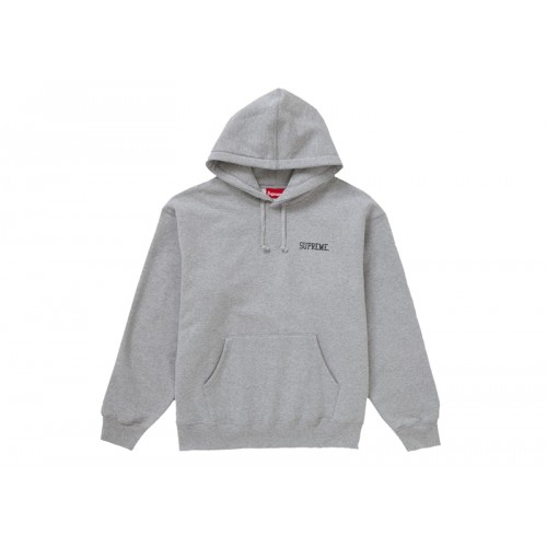 Оригинальный шмот Supreme Doggs Hooded Sweatshirt Heather Grey