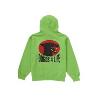 Supreme Doggs Hooded Sweatshirt Lime