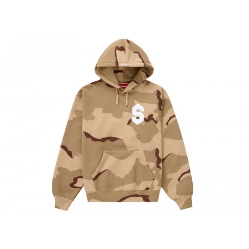Оригинальный шмот Supreme $ Hooded Sweatshirt Desert Camo