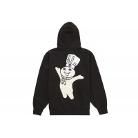 Supreme Doughboy Zip Up Hooded Sweatshirt Black
