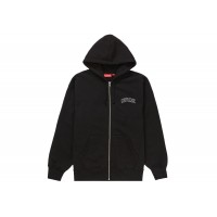 Supreme Doughboy Zip Up Hooded Sweatshirt Black