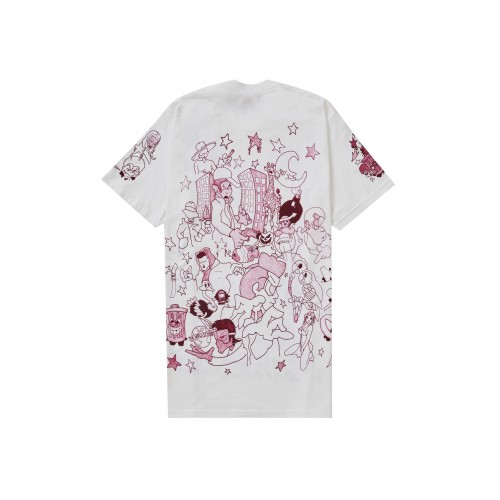 Оригинальный шмот Supreme Downtown Tee White