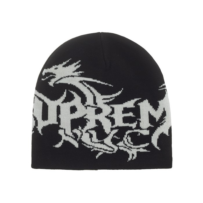 Шапка Supreme Dragon Beanie (FW26) Black Шапка Supreme Dragon Beanie (FW26) Black