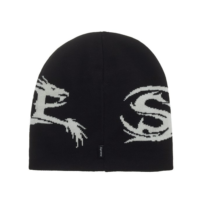 Шапка Supreme Dragon Beanie (FW26) Black Шапка Supreme Dragon Beanie (FW26) Black