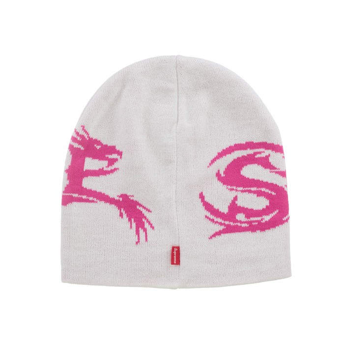 Шапка Supreme Dragon Beanie (FW26) Heather Grey Шапка Supreme Dragon Beanie (FW26) Heather Grey