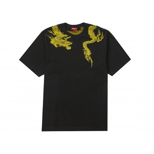 Оригинальный шмот Supreme Dragon Wrap S/S Top Black
