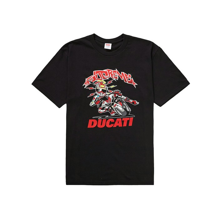 Футболка Supreme Ducati Bike Tee Black Футболка Supreme Ducati Bike Tee Black
