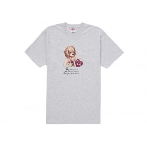 Supreme Dust Tee Ash Grey