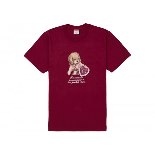 Supreme Dust Tee Cardinal