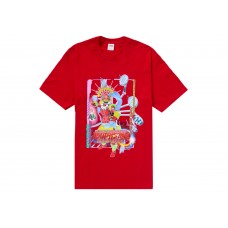Supreme Electromagnetic Tee Red