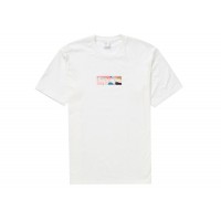 Supreme Emilio Pucci Box Logo Tee White/Dusty Pink