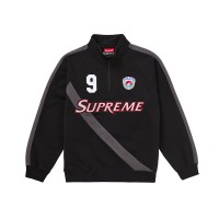 Supreme Equipe Half Zip Sweatshirt Black