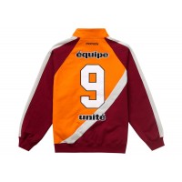 Supreme Equipe Half Zip Sweatshirt Dark Orange