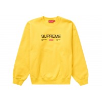 Supreme Established Crewneck Yellow