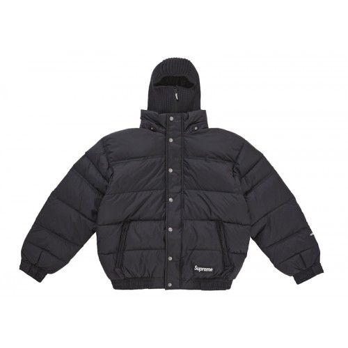 Supreme Facemask 700-Fill Down Puffer Jacket Black
