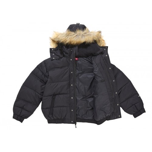 Supreme Facemask 700-Fill Down Puffer Jacket Black