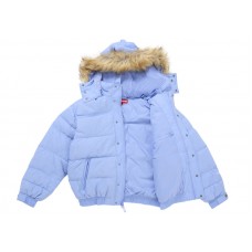 Supreme Facemask 700-Fill Down Puffer Jacket Light Blue