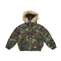 Supreme Facemask 700-Fill Down Puffer Jacket Woodland Camo
