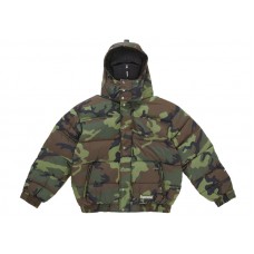 Supreme Facemask 700-Fill Down Puffer Jacket Woodland Camo